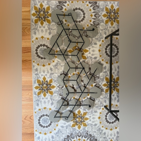 West Elm Geometric Ceramic Wall Art - Picture 6 of 7